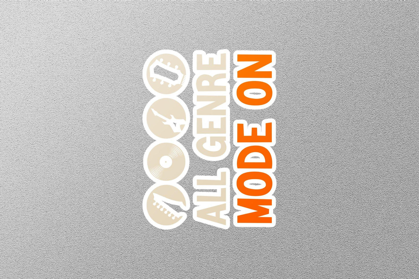 All Genre Mode On Sticker