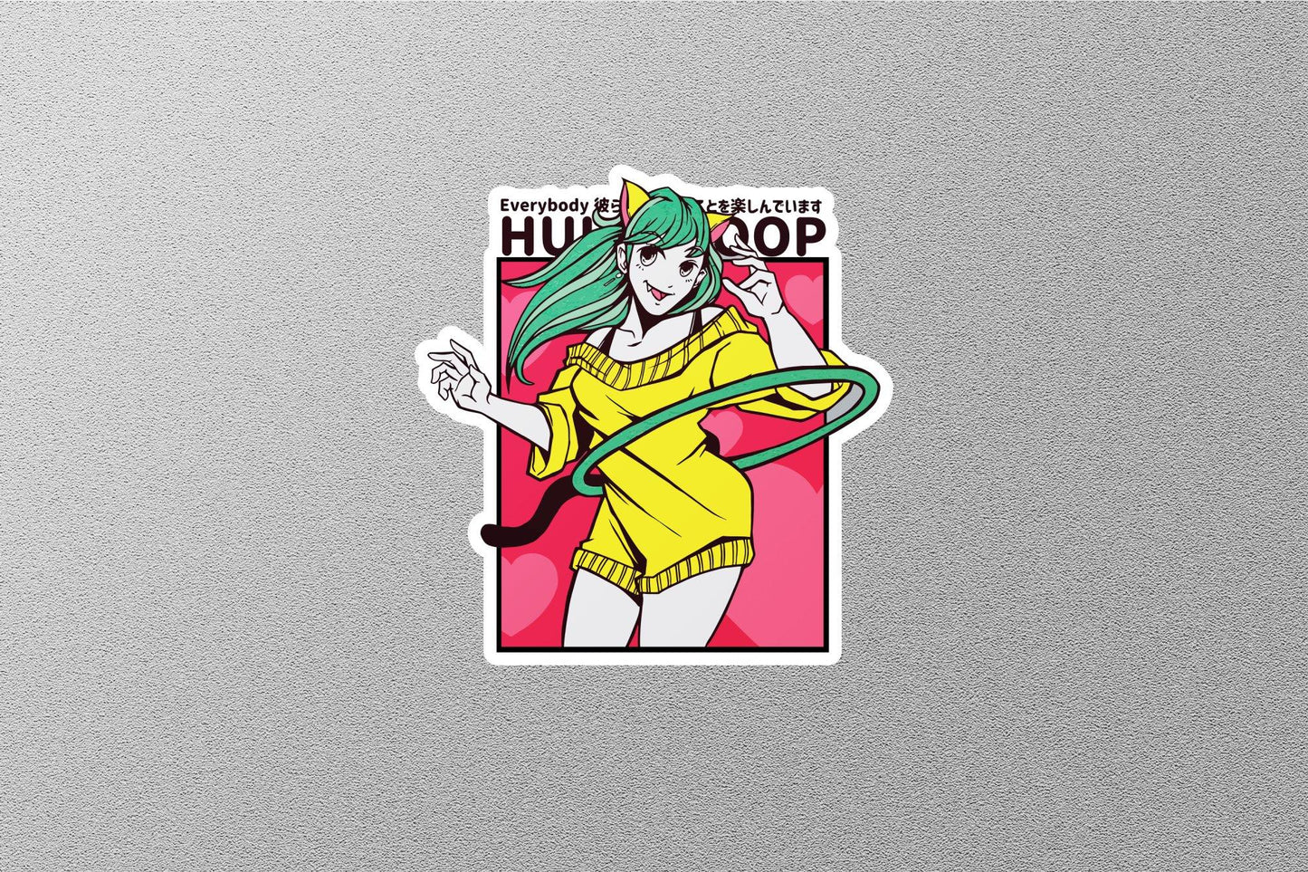 Hula Hoop Sticker