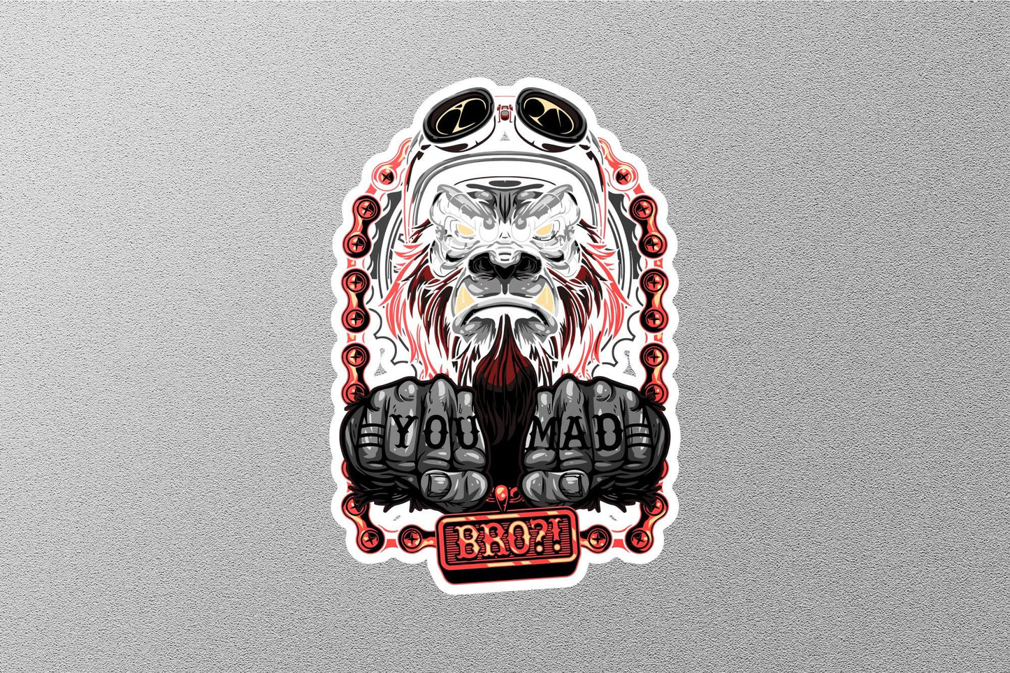 You Mad Bro Sticker