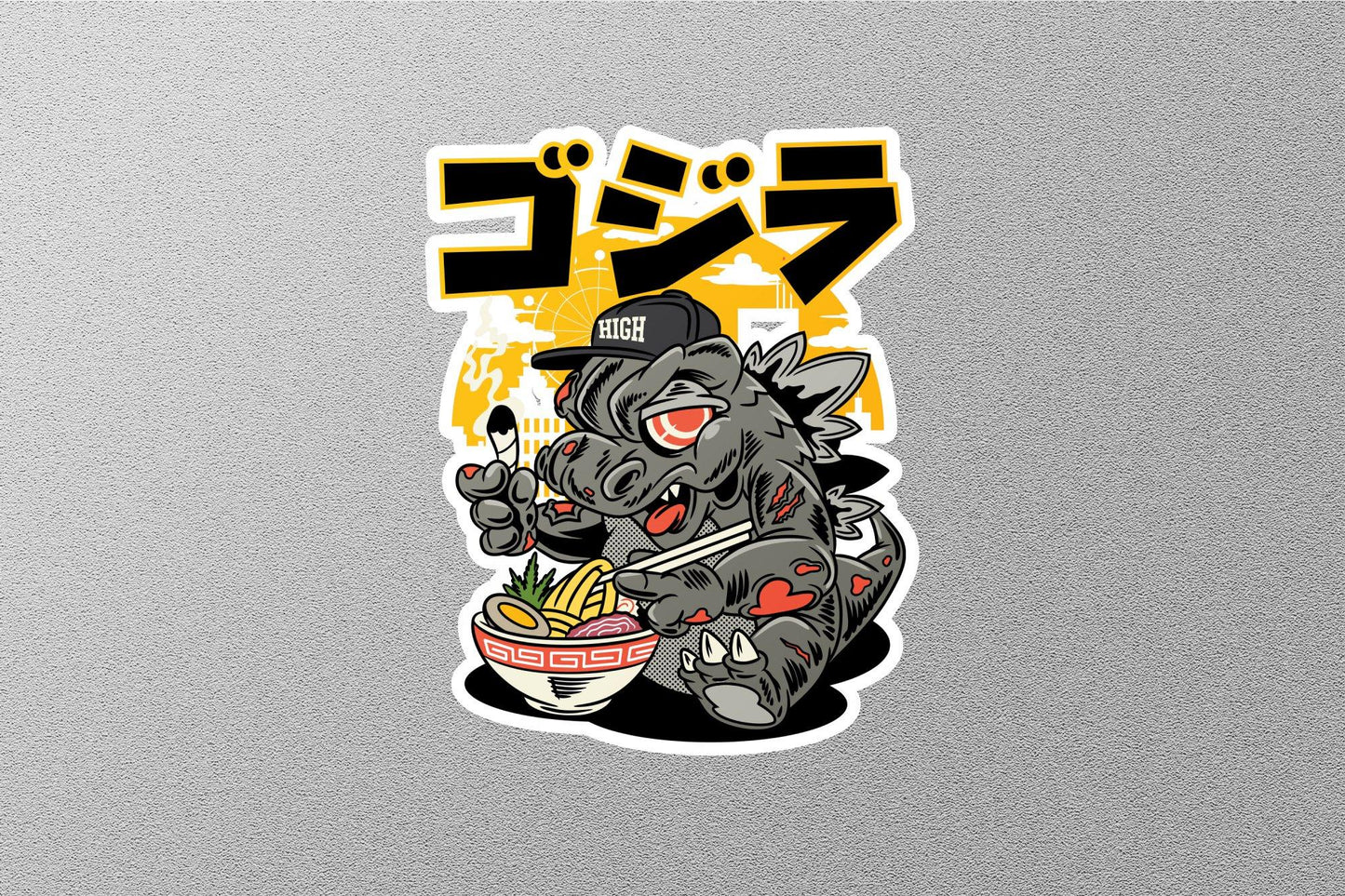 Weedzilla Sticker