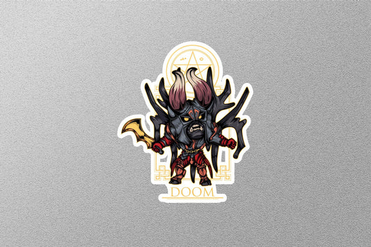 Doom Sticker