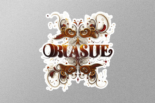 OBLASUE Sticker