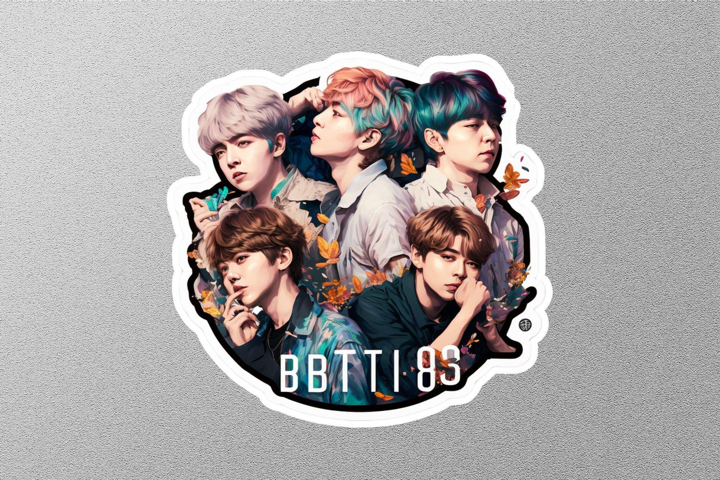 BTS Boy Band Sticker