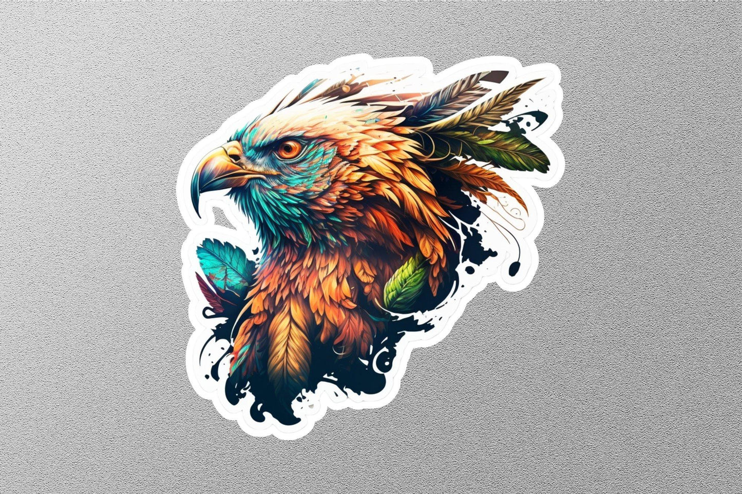 Eagle Head Sticker