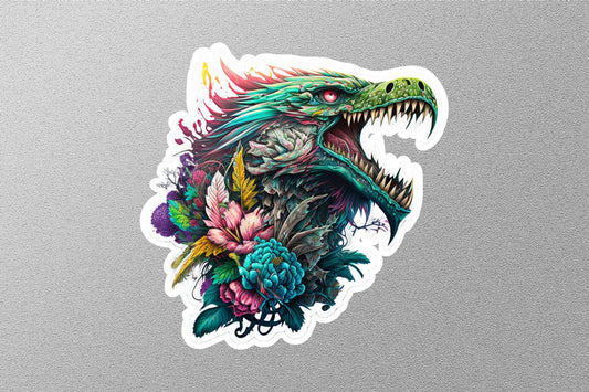 Color Full Dragon Sticker