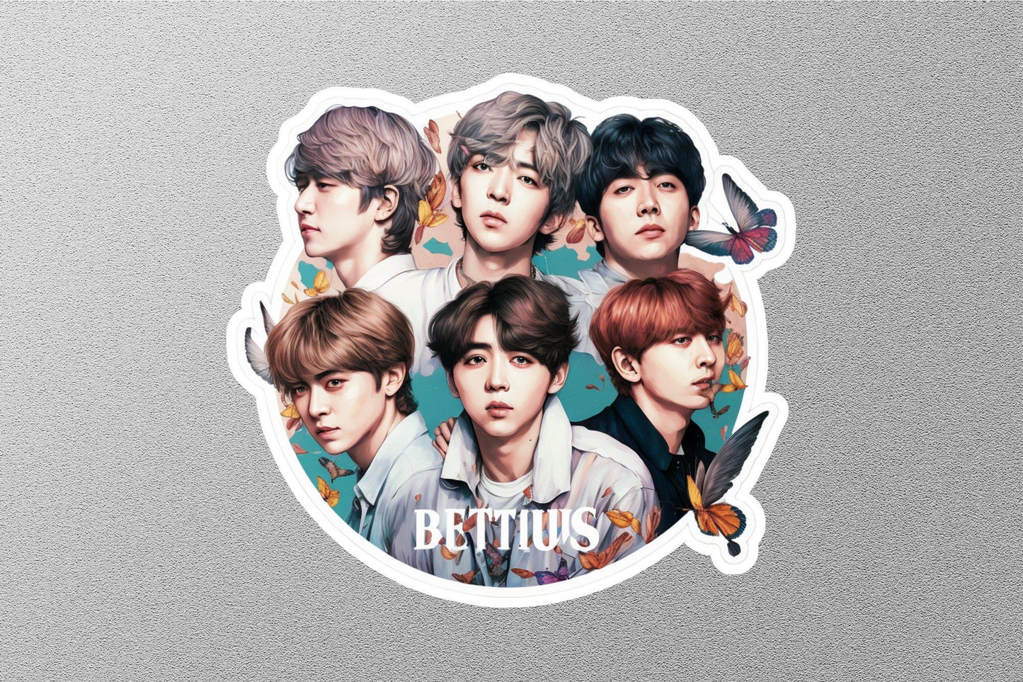 BTS Boy Band Sticker