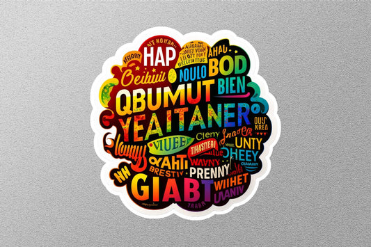 Words Game Sticker