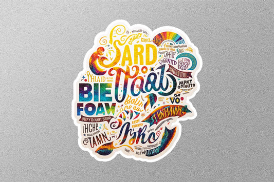 Words Game Sticker