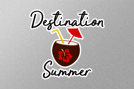 Destination Summer Sticker