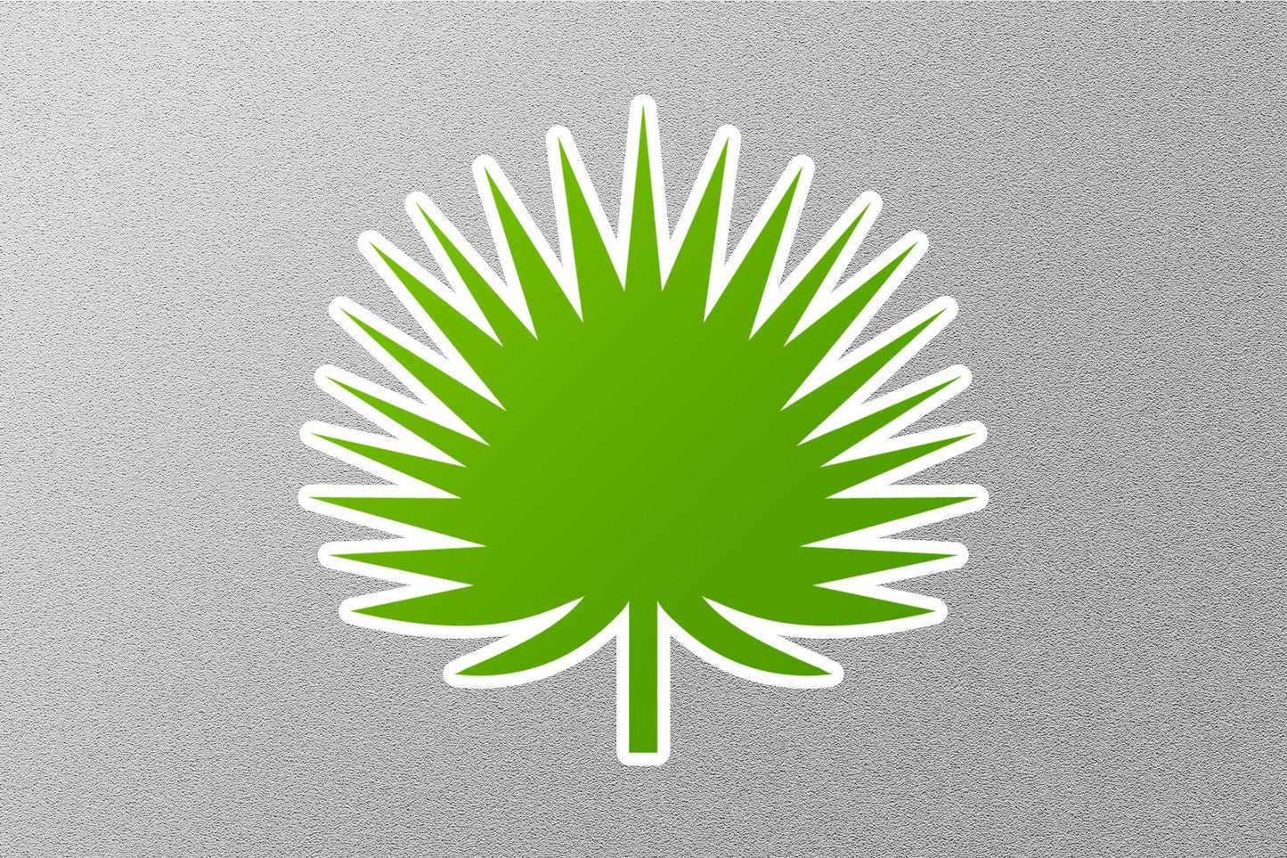 Green Leaf Sticker