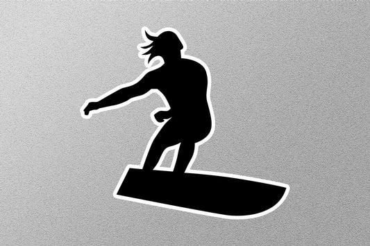 Surfing Sticker