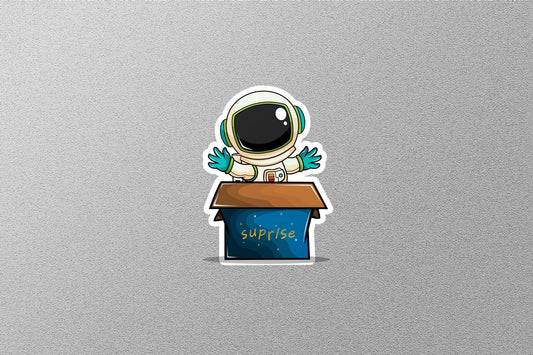 Surprise Astronaut Sticker
