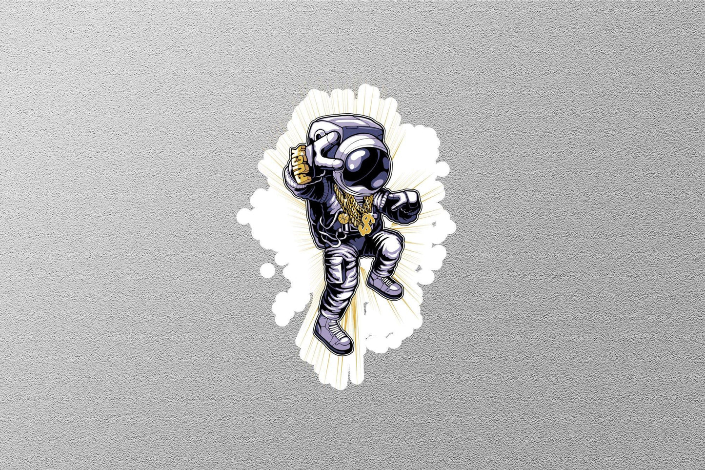 Outer Space Adventure Sticker