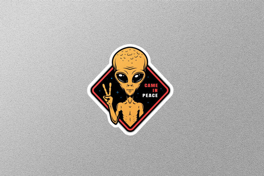 Wholesale Alien Game In Peace Sticker