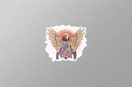 Astronaut Wings Sticker