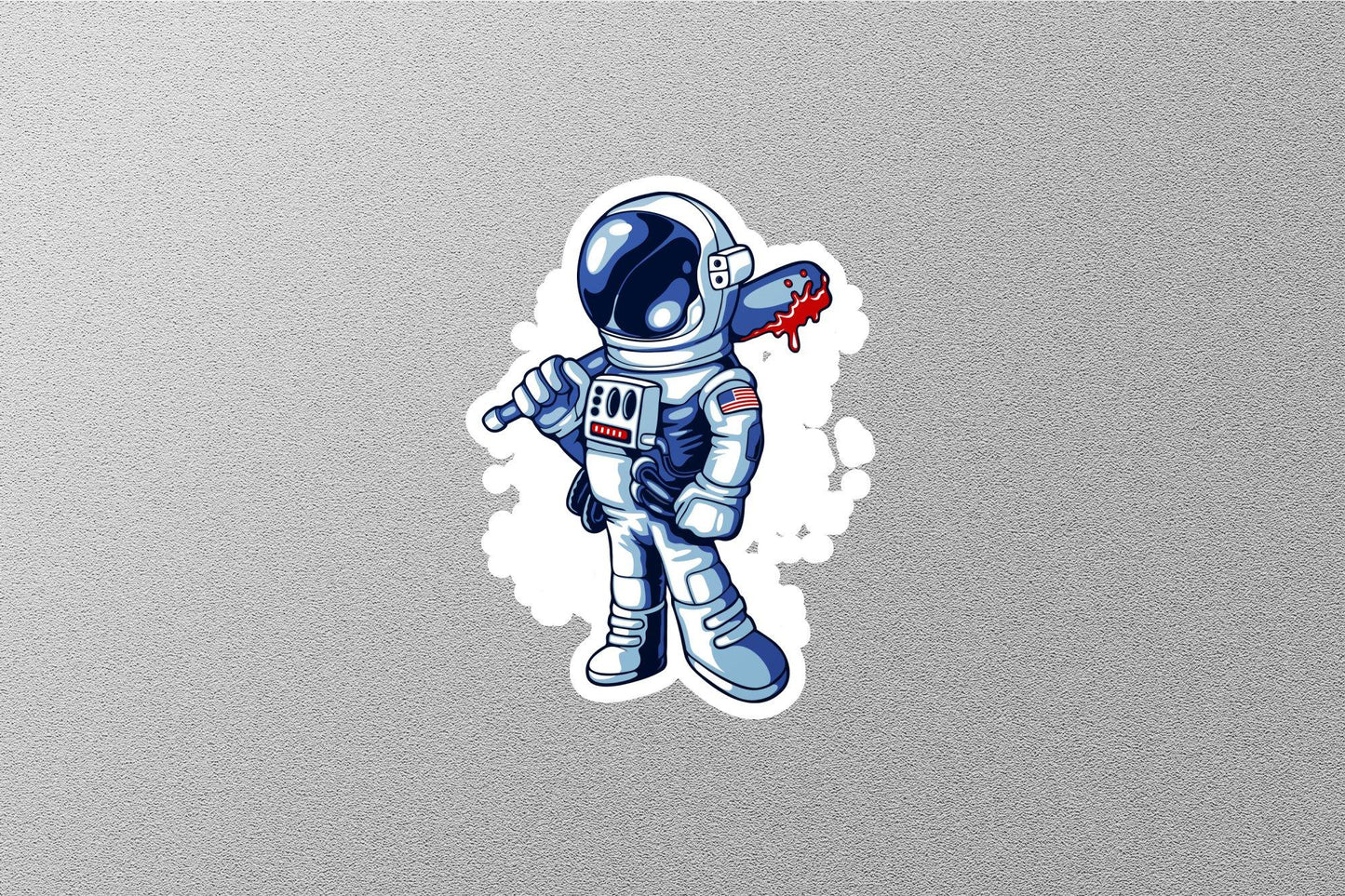 Battle in space Sticker