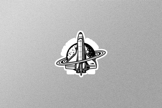 Space Rocket Sticker