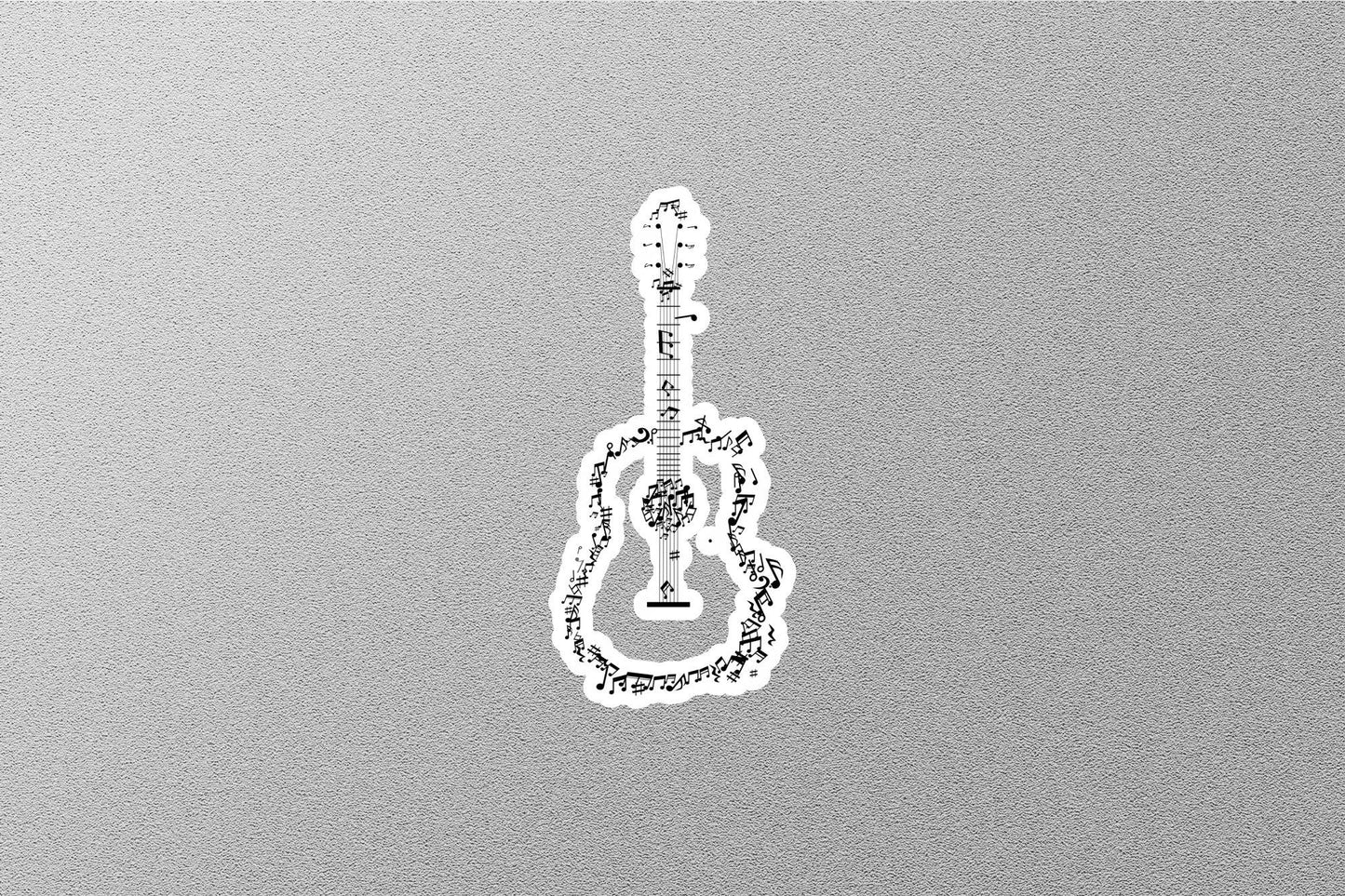 Icon Guitar Sticker