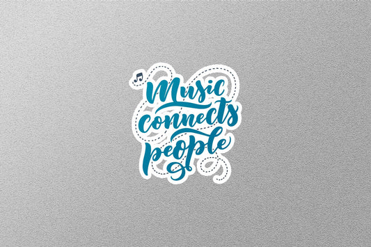 Music Connect People Sticker