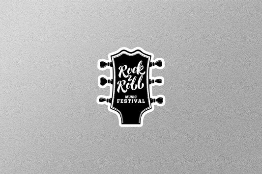 Rock'n Roll Music Festival Sticker