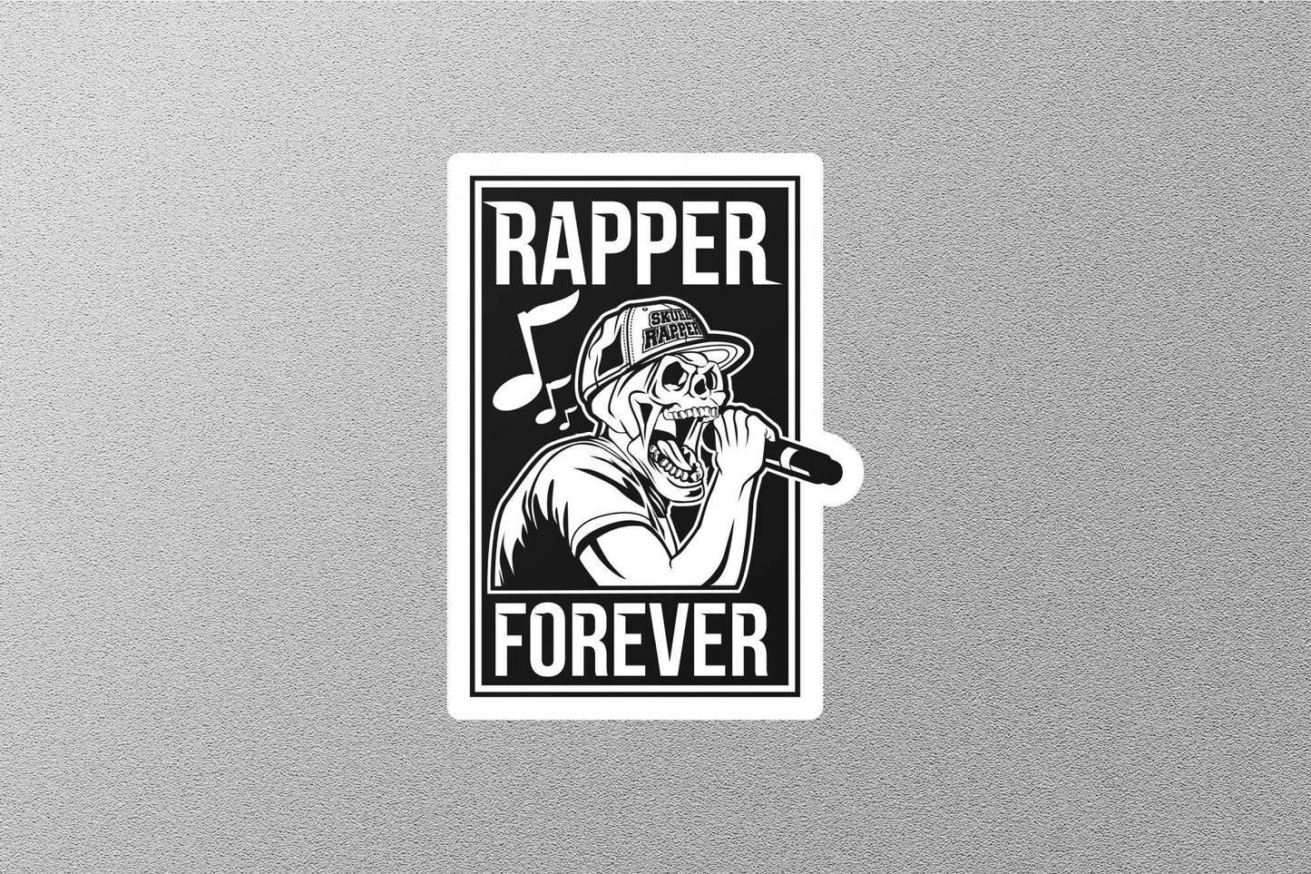 Rapper Forever Sticker