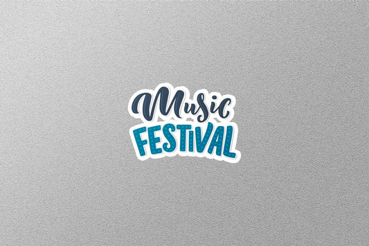 Music Festival Sticker