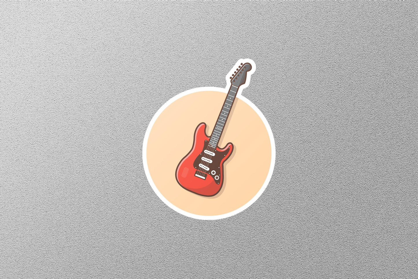 Icon Guitar Sticker