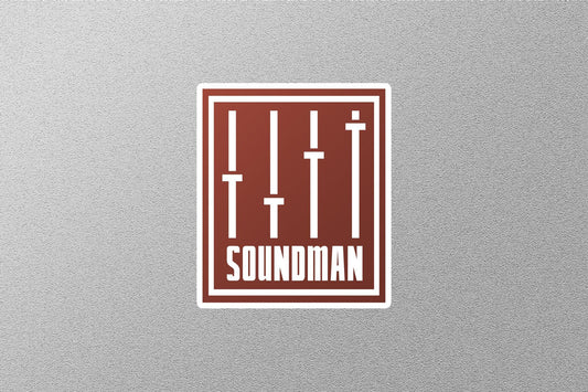 Wholesale Sound Man Sticker