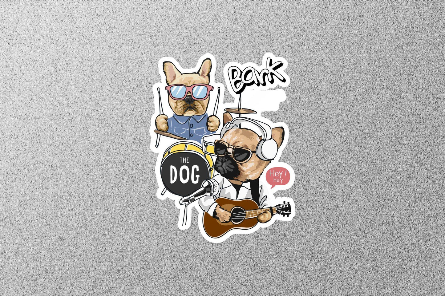 Bark The Dog Sticker