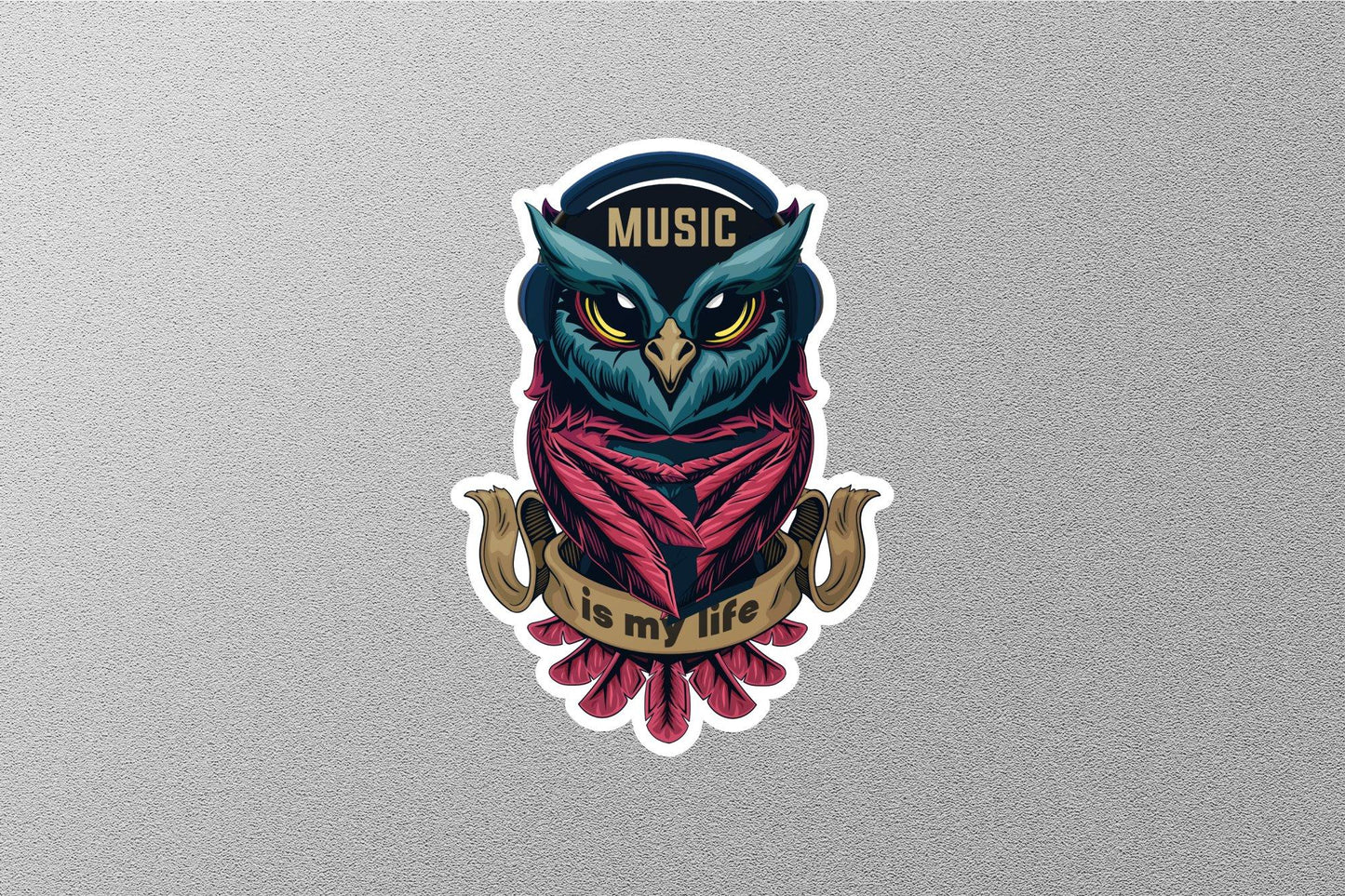 Music is My Life Sticker