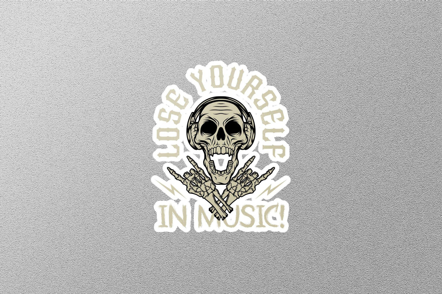 Lose Your Self in Music Sticker