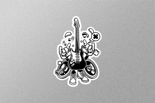 Icon Guitar Sticker