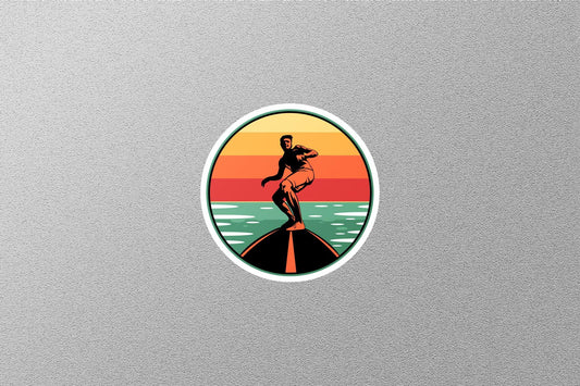 Surfing Sticker