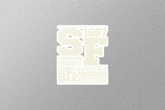 San Francisco California Sticker