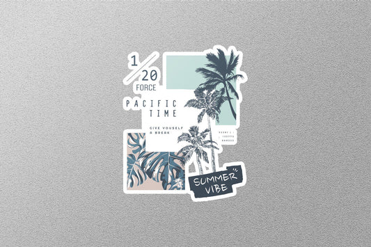 Wholesale Summer Vibe Pacific Ocean Sticker