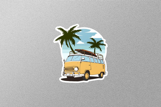 Summer Travel Vacation Sticker