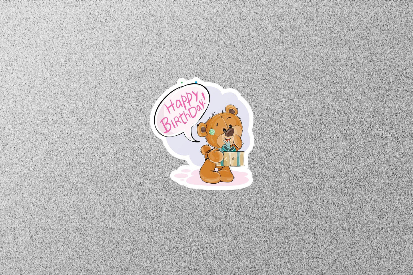 Happy Birthday Beer Sticker