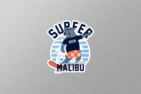 Super Cool Malibu Sticker