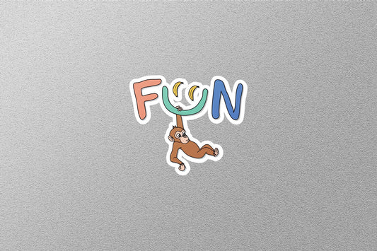 Monkey Fun Sticker