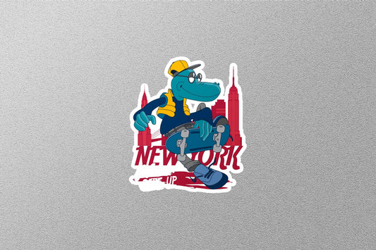 New York Skater Sticker