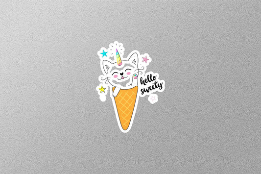 Hello Sweety Sticker
