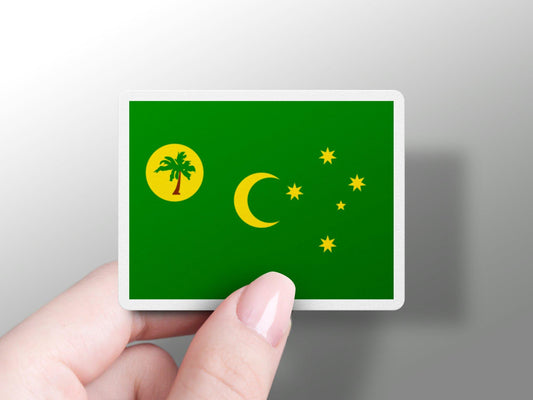 Cocos (Keeling) Islands Flag Sticker