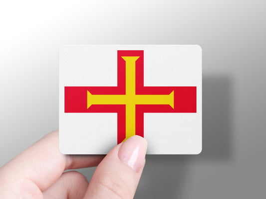 Guernsey Flag Sticker