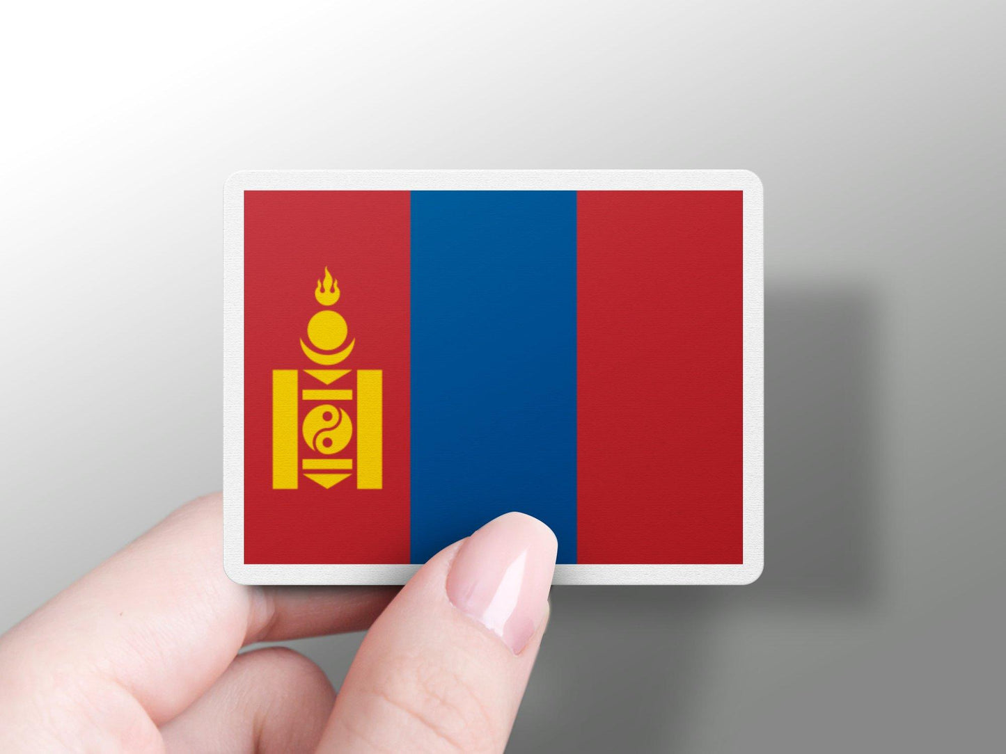 Mongolia Flag Sticker