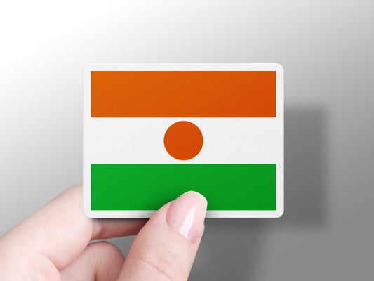 Niger Flag Sticker