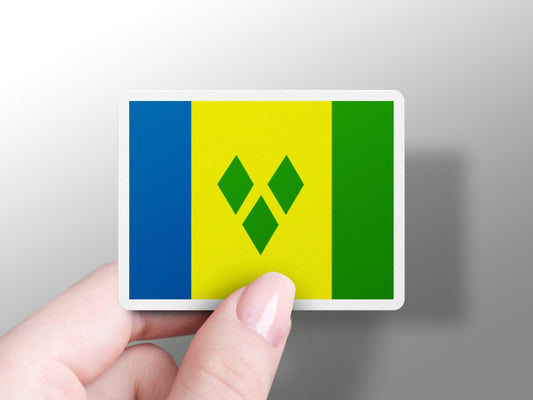 Saint Vincent and the Grenadines Flag Sticker