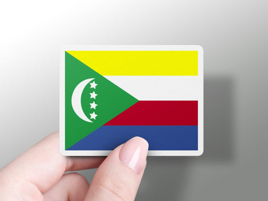 Comoros Flag Sticker