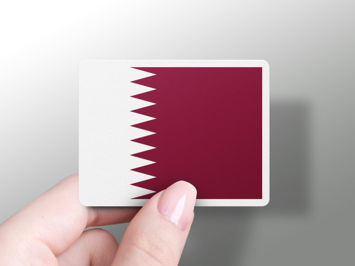 Qatar Flag Sticker