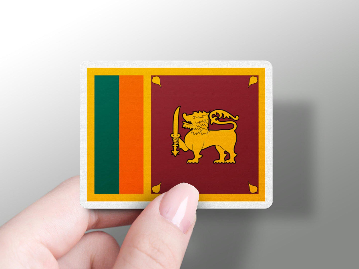 Sri Lanka Flag Sticker