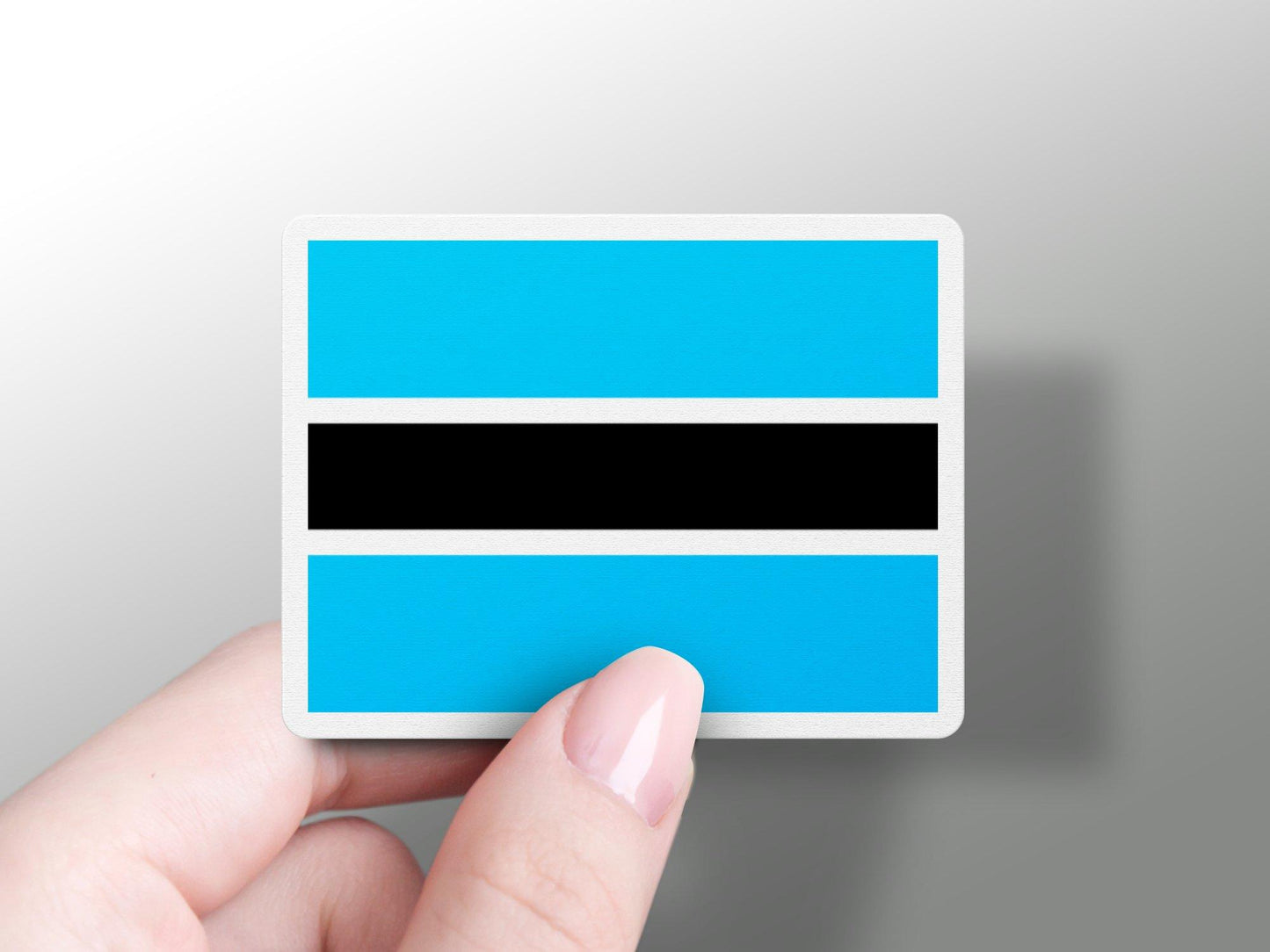 Botswana Flag Sticker